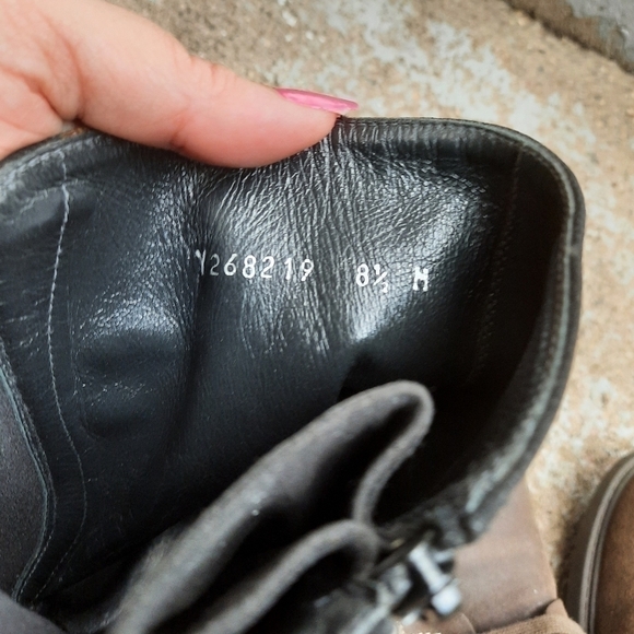 Stuart Weitzman Downpour Wedge Waterproof Boots size 8.5 - Picture 5 of 5